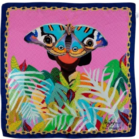 #3 Ashley Longshore x Dee Ocleppo Silk Scarf