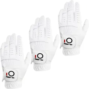 All Weather Grip 3 Pack Golf Gloves Men