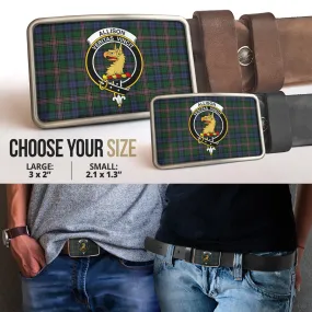 Allison Tartan Belt Buckles with Family Crest