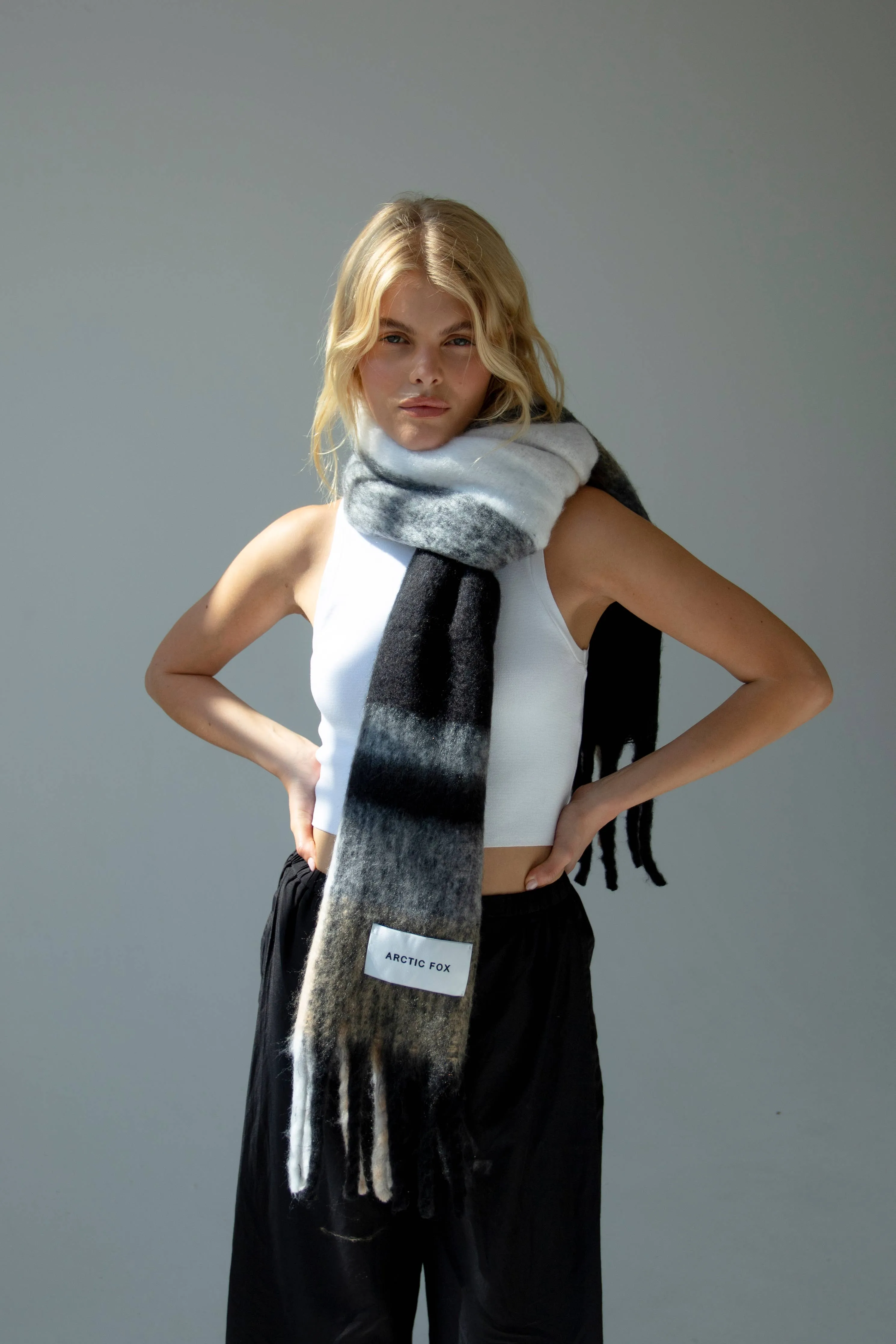 ARCTIC FOX & CO. - The Stockholm Scarf - 100% Recycled - The Arctic - AW24