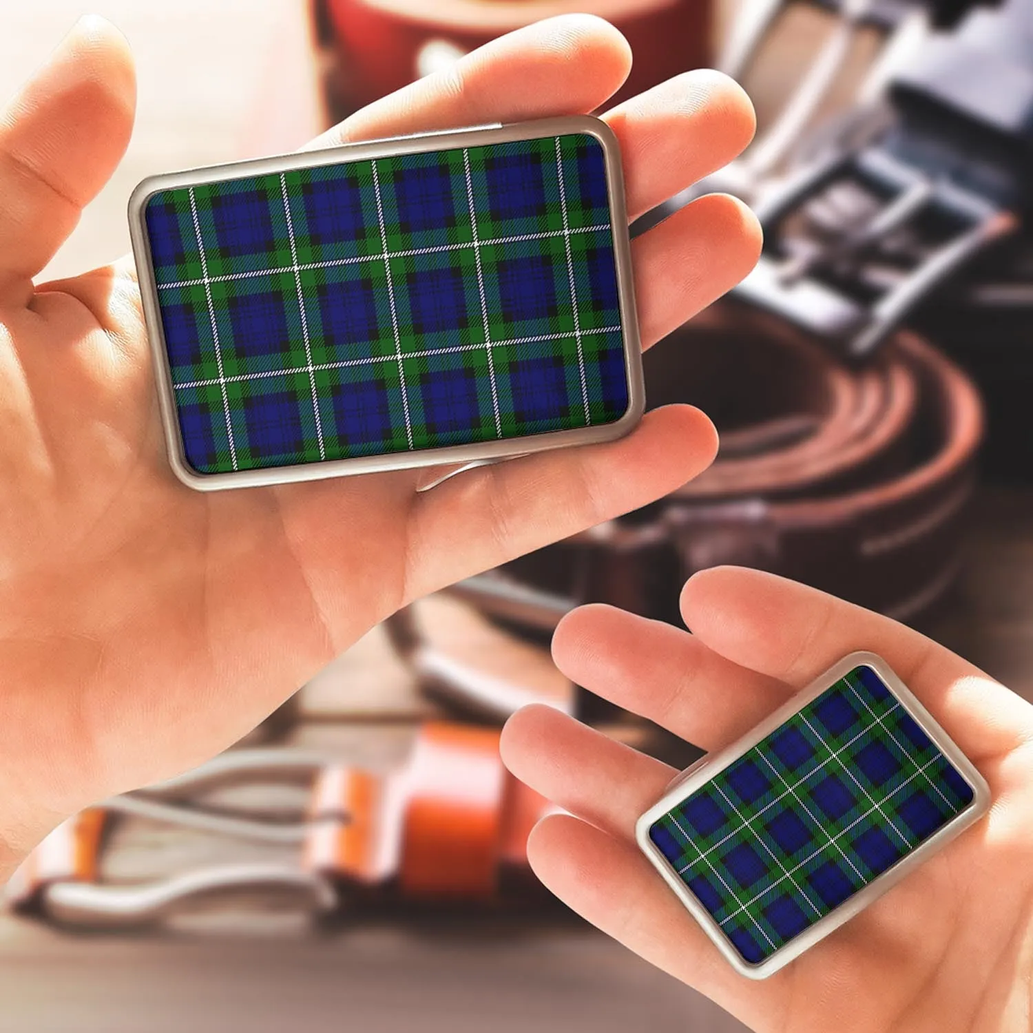 Bannerman Tartan Belt Buckles