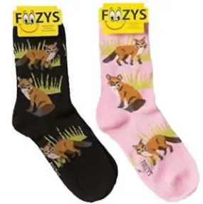 Black Sly Fox Socks