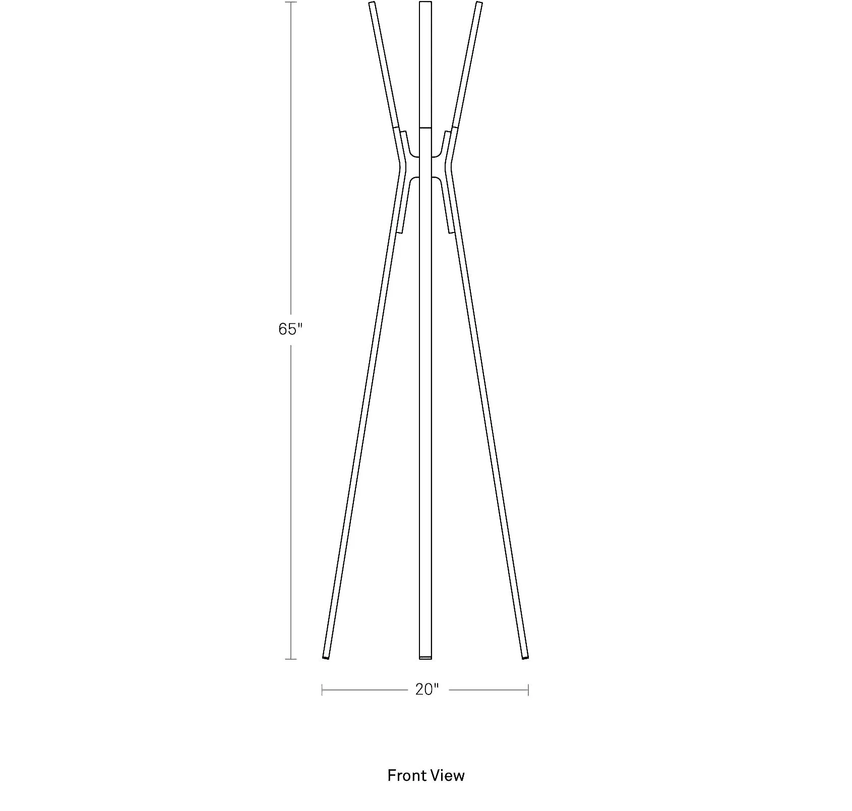 Blu Dot Splash Coat Rack