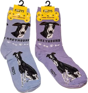 Blue Greyhound Socks