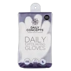 Daily Concepts Premium Exfoliating Aqua Gloves (2-Pack)