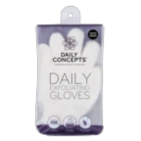 Daily Concepts Premium Exfoliating Aqua Gloves (2-Pack)