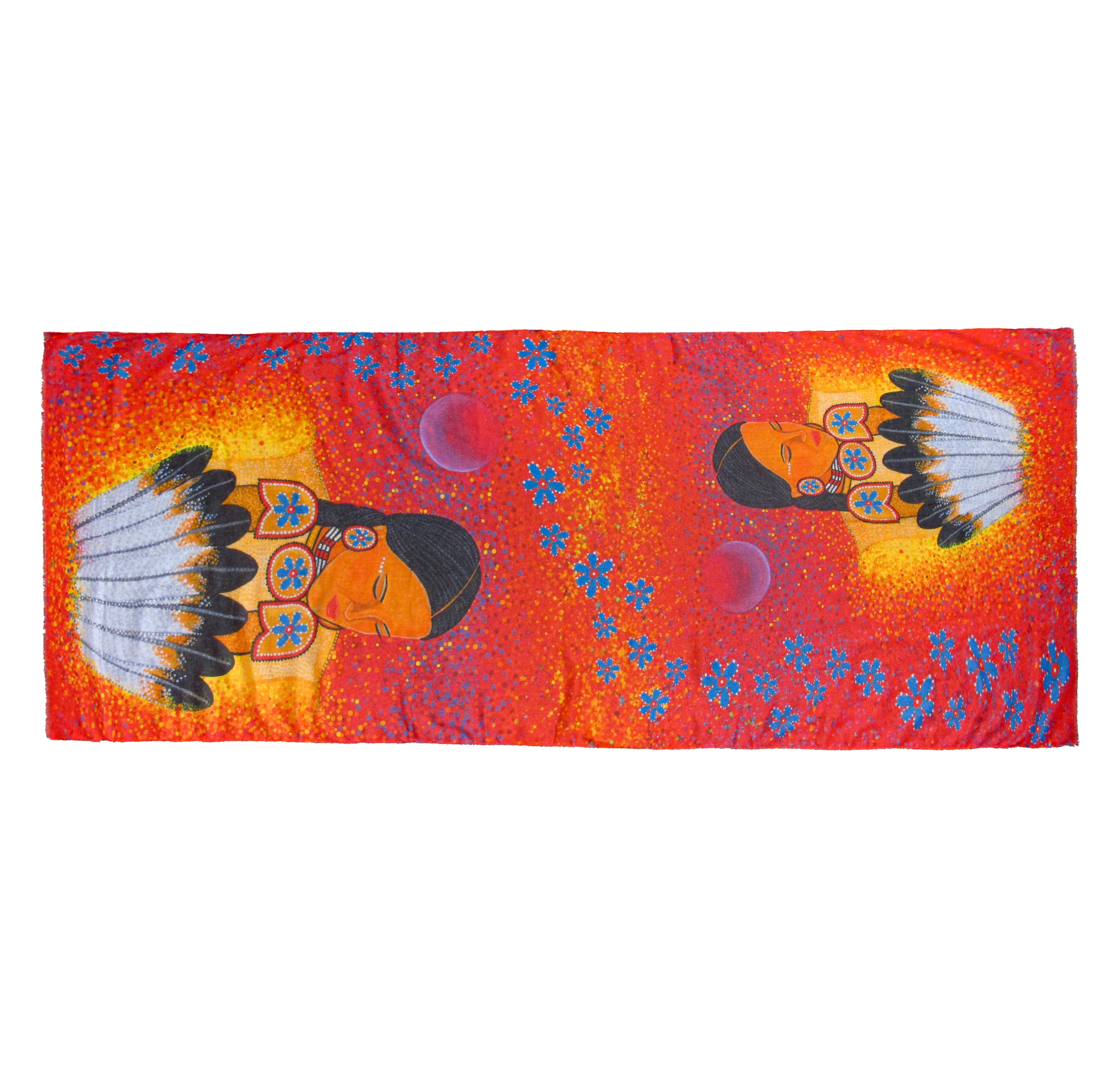 Delree Dumont Moon Whispers Dance Eco Scarf