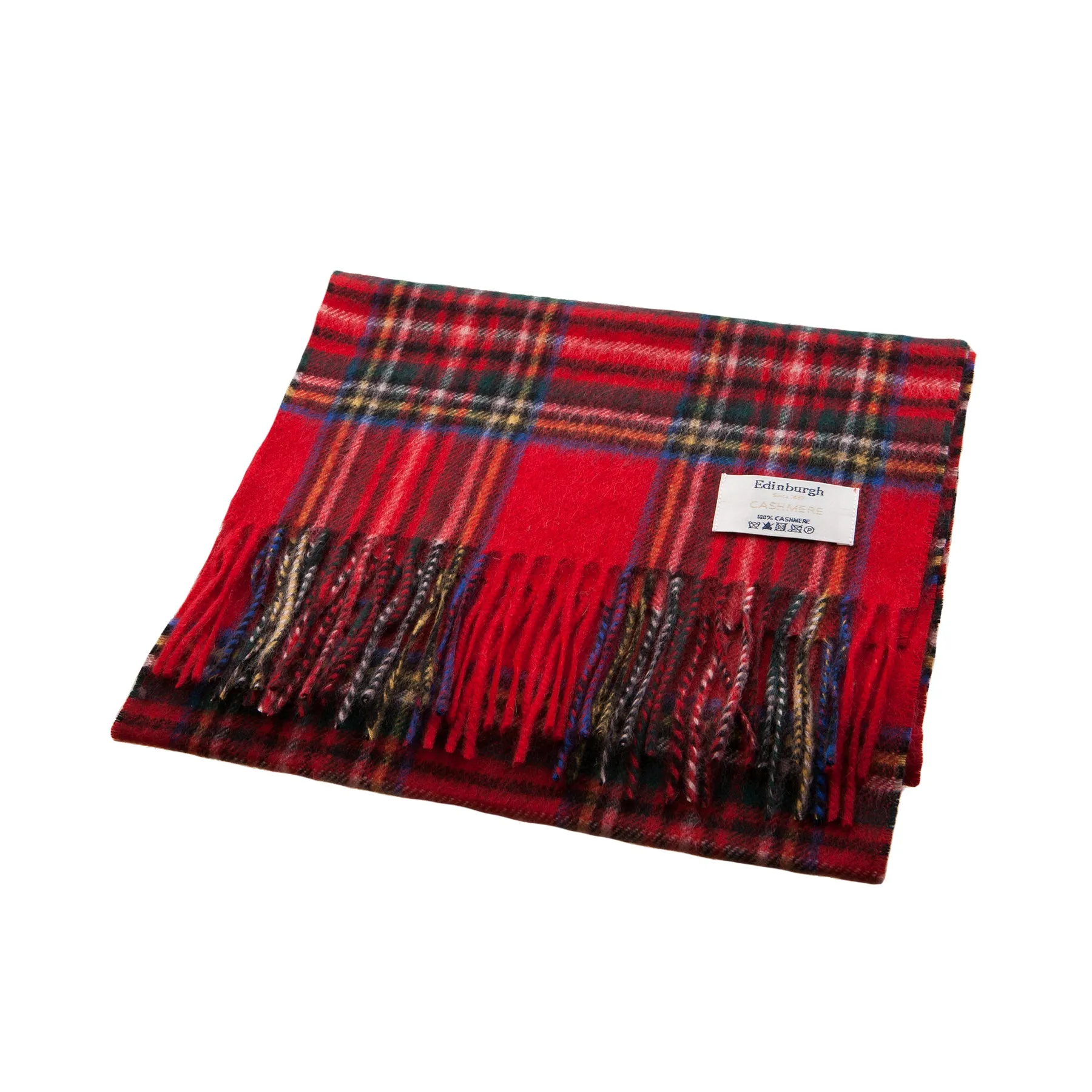 Edinburgh Cashmere Scarf  Stewart Royal