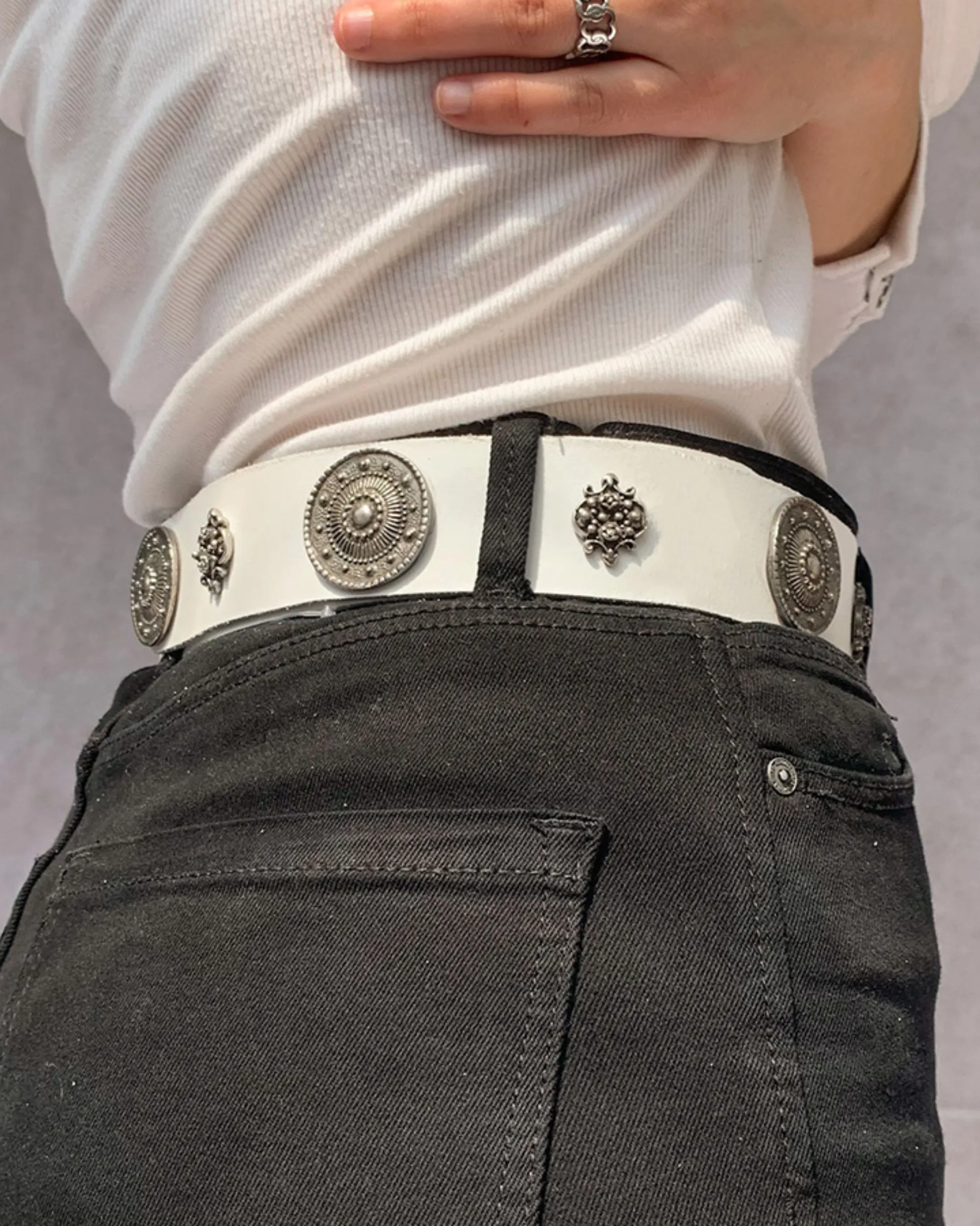 Erato Leather Belt