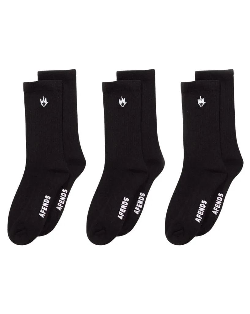 Flame Socks - Three Pack