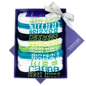 For one who is a great friend and so much more - 10 pairs of socks in keepsake box