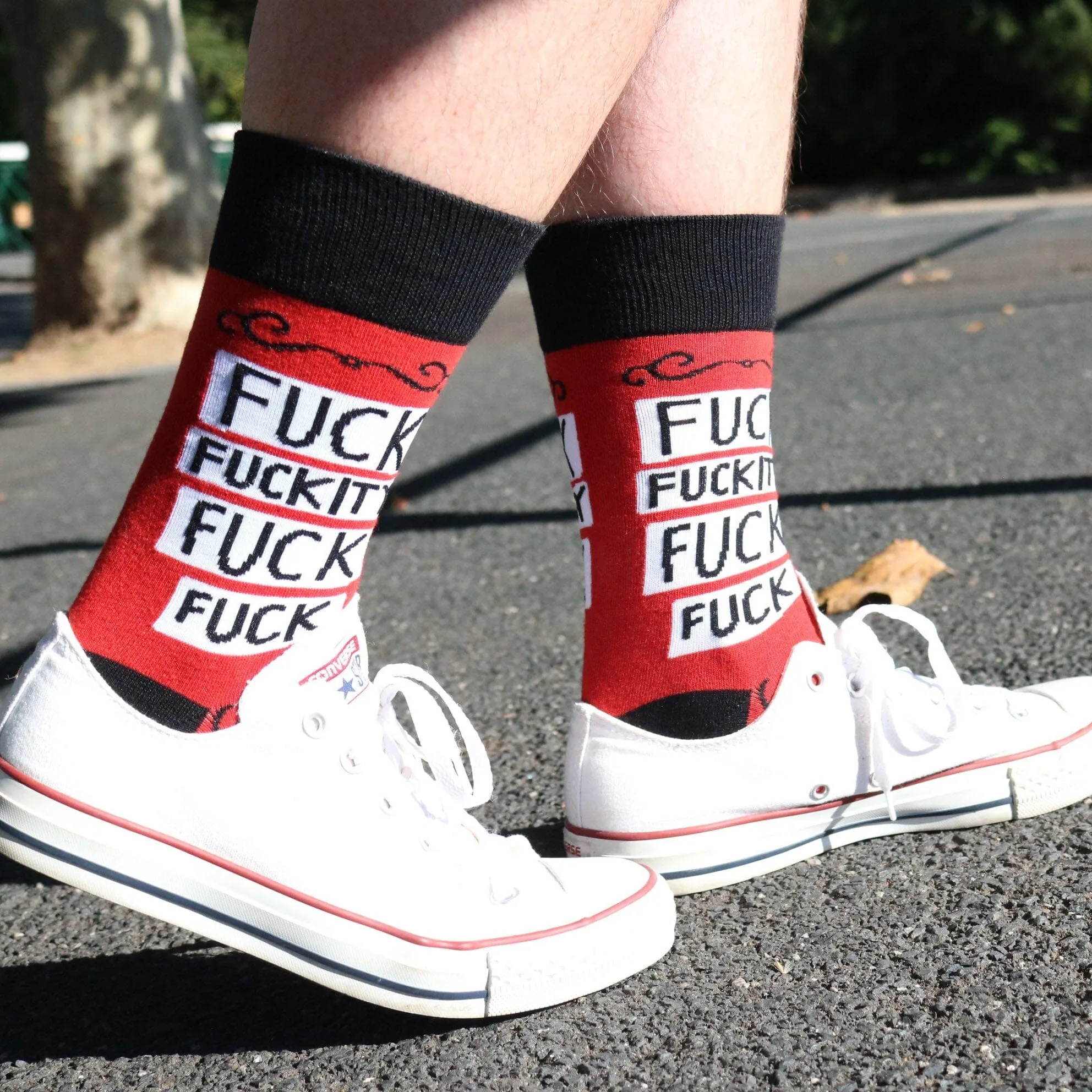 Fuck Fuckity Fuck Fuck Socks - Unisex Large