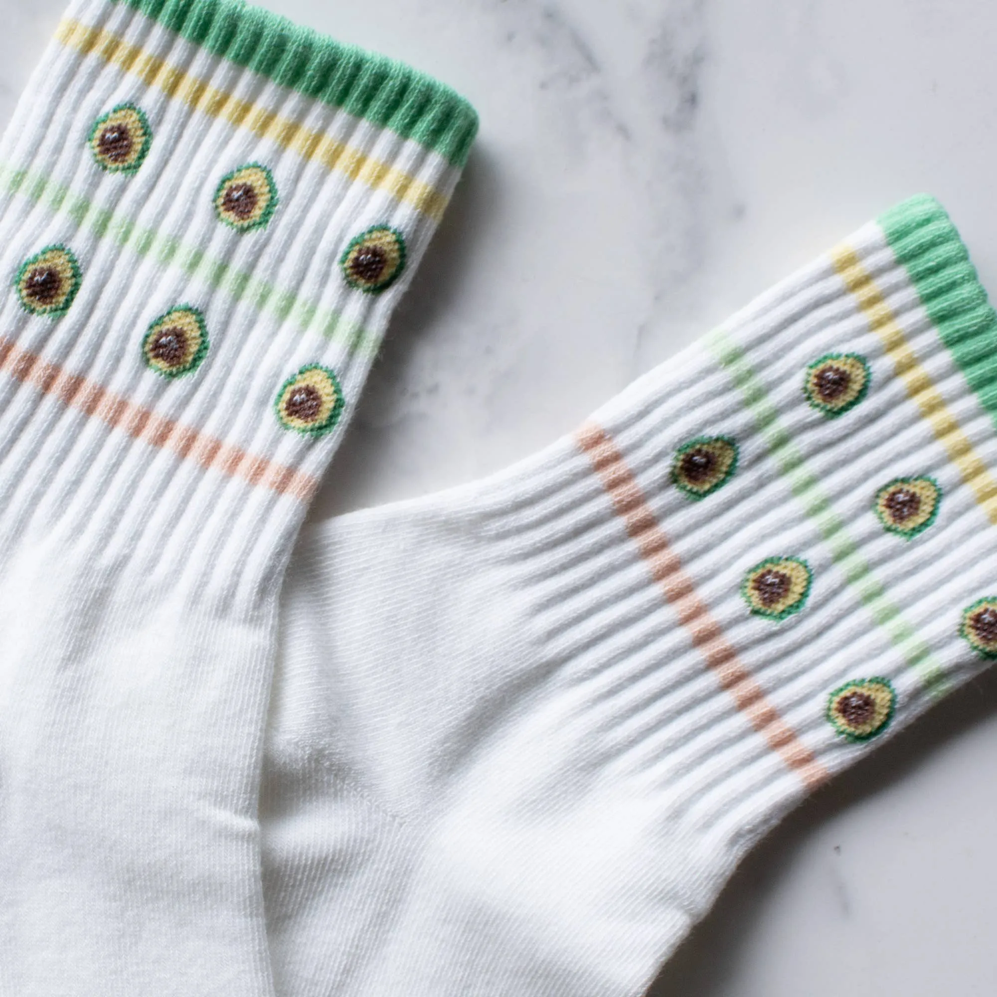 Juicy Fruit Casual Socks: Banana