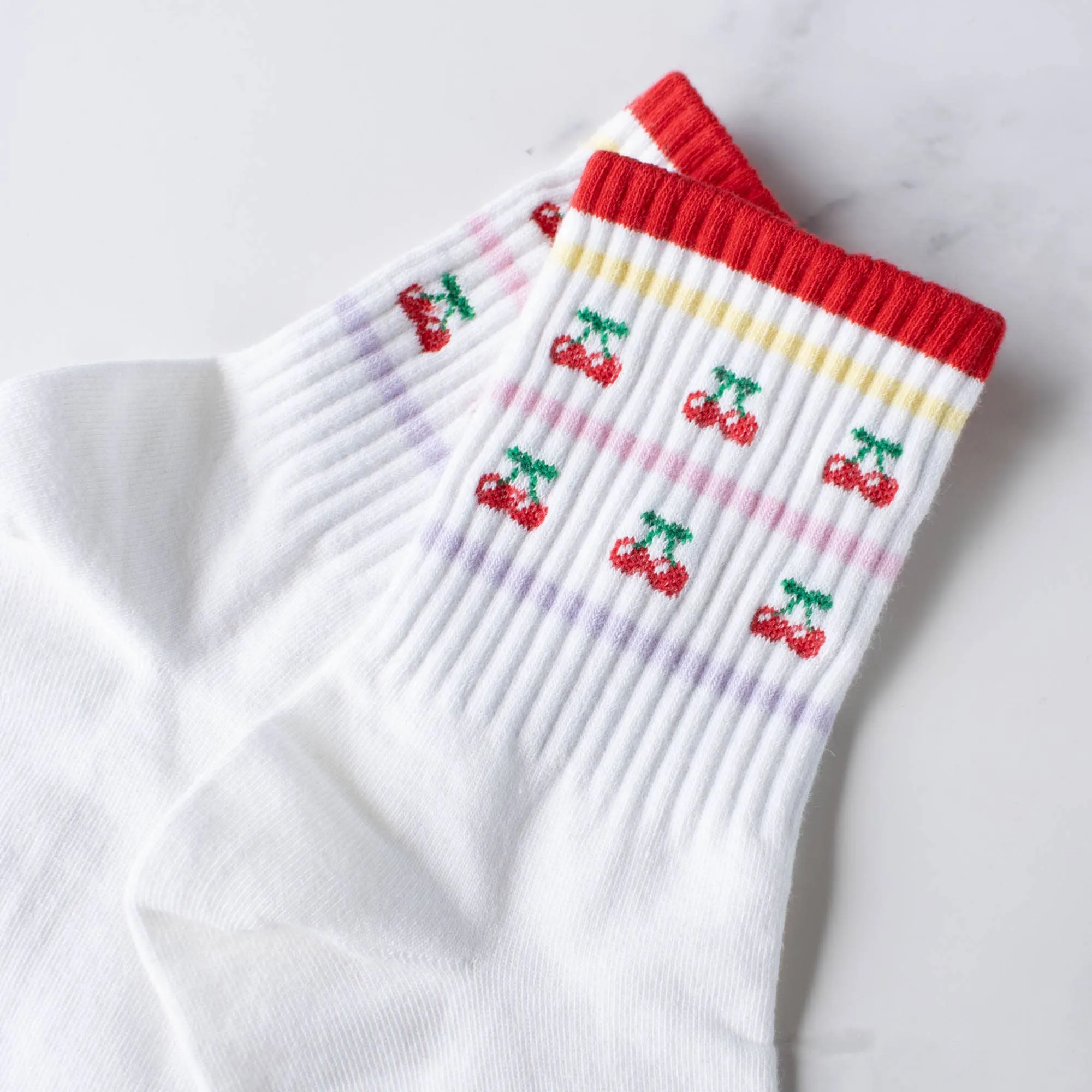 Juicy Fruit Casual Socks: Banana