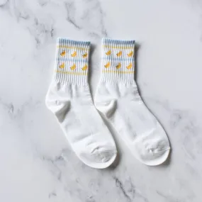 Juicy Fruit Casual Socks: Banana