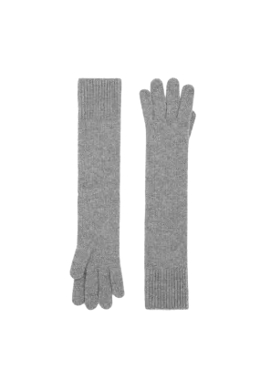 Long Knit Gloves