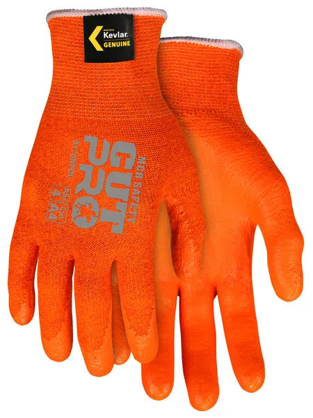 MCR Safety Orange Kevlar/Orange Nitrile Foam