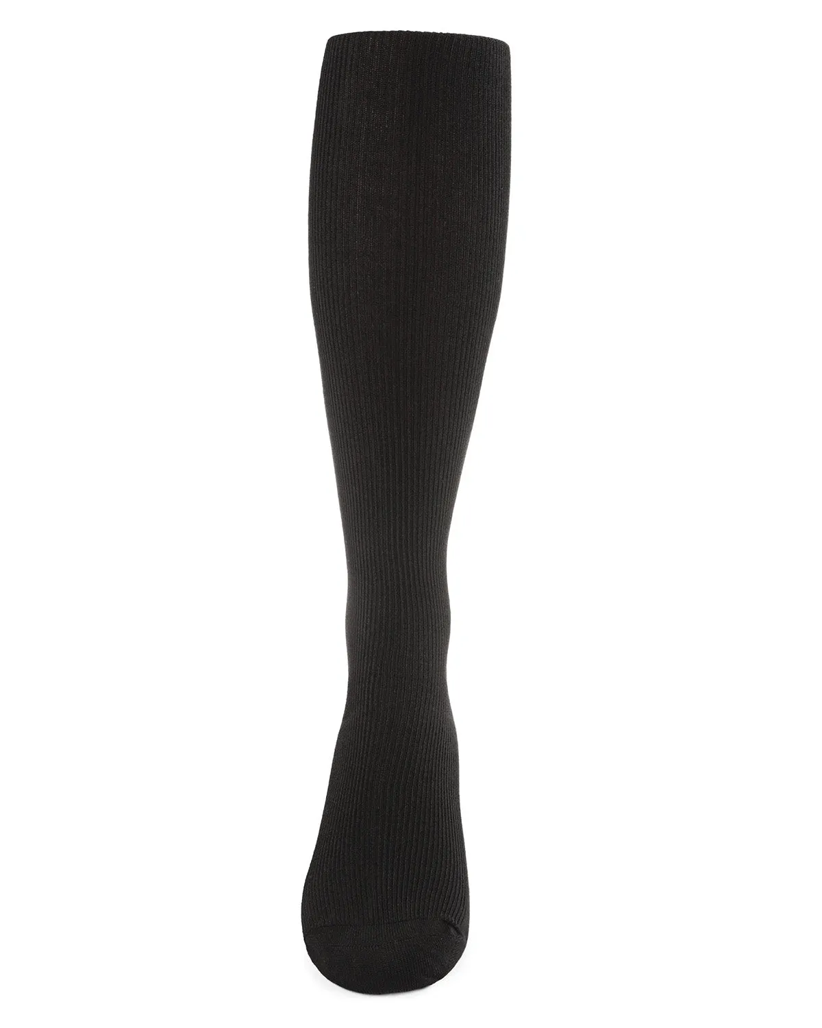 Men's Basic Modal Durable and Flexible Rib Over The Calf Sock