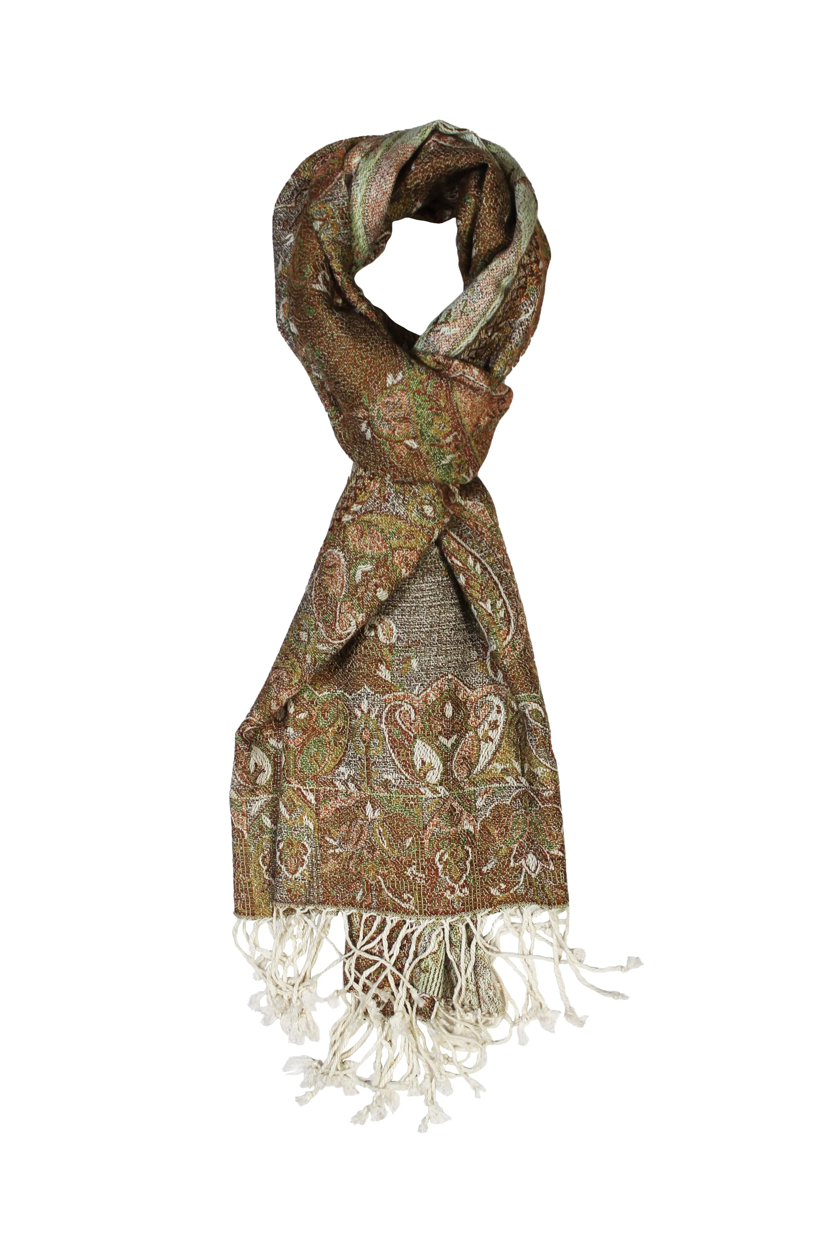 Nature's Tapestry Paisley Scarf