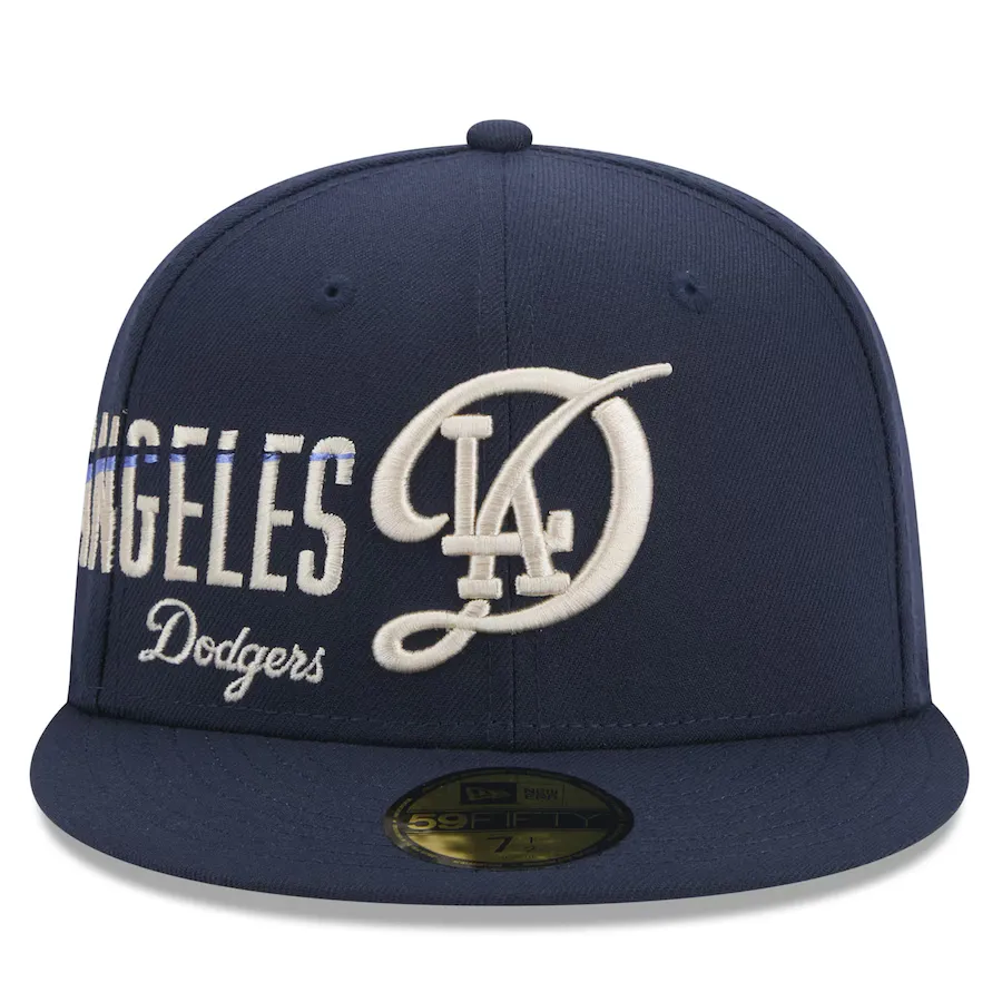 New Era Los Angeles Dodgers City Connect Icon 9FIFTY Snapback Hat 2024 - Navy