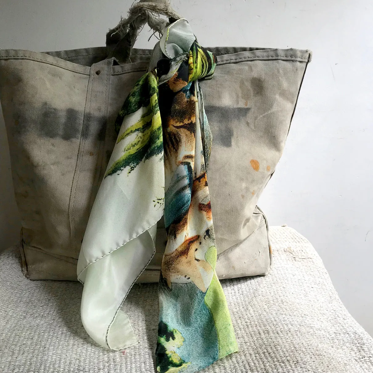 Pagoda Silk Scarf