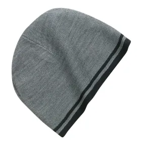 Port & Company Fine Knit Skull Cap With Stripes