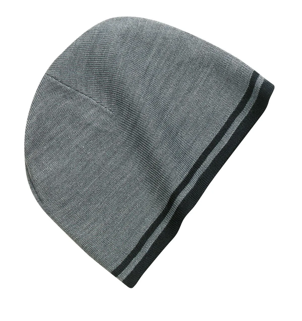 Port & Company Fine Knit Skull Cap With Stripes