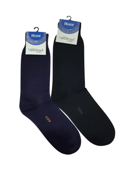 Premium Mercerized Socks  Plain- (For Adult)