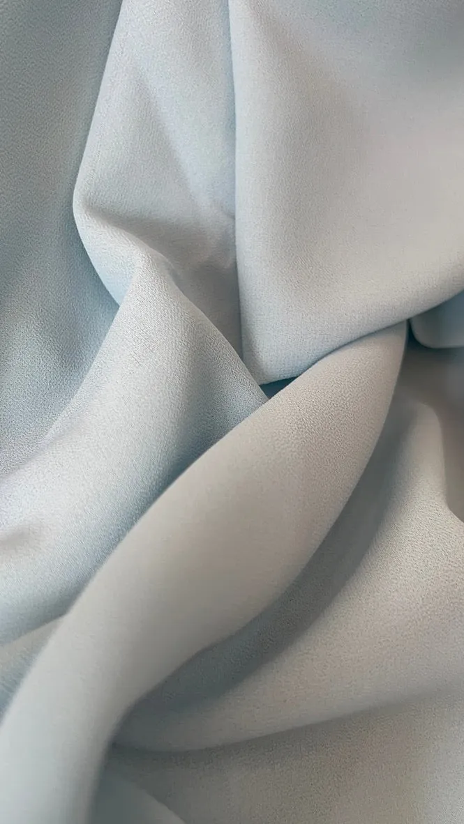 Premium Pearl Chiffon Square Scarf