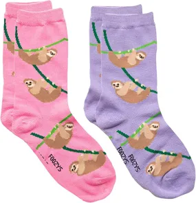 Purple Sloth Socks