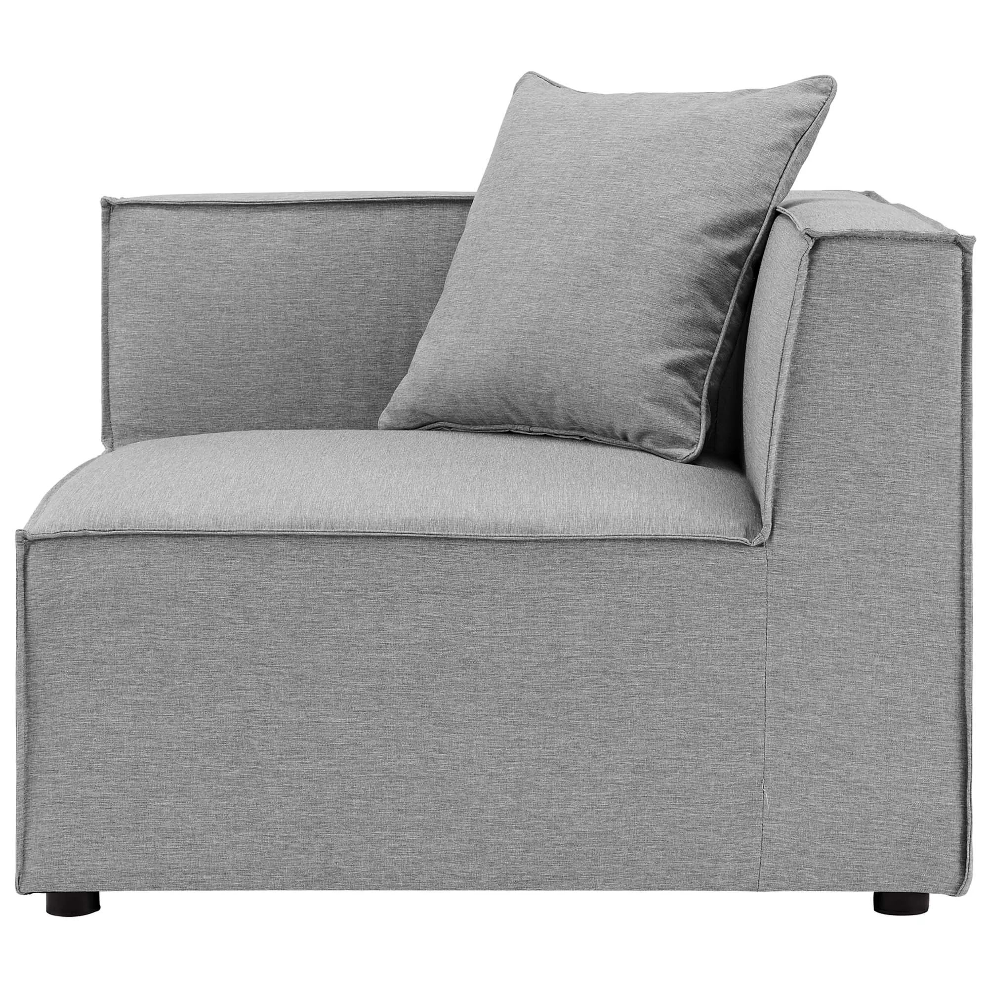 Saybrook Outdoor Patio Upholstered 2-Piece Sectional Sofa Loveseat by Modway