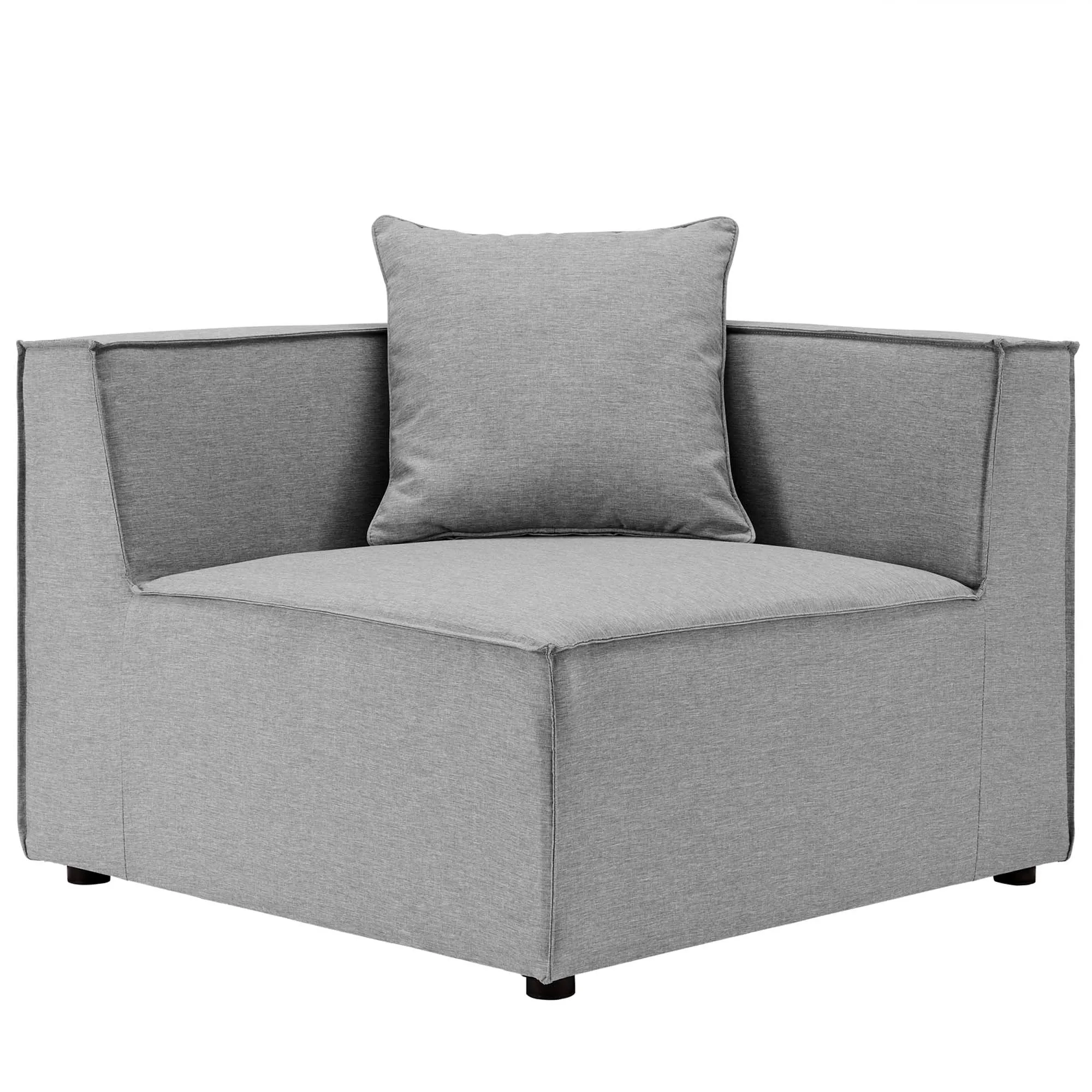 Saybrook Outdoor Patio Upholstered 2-Piece Sectional Sofa Loveseat by Modway