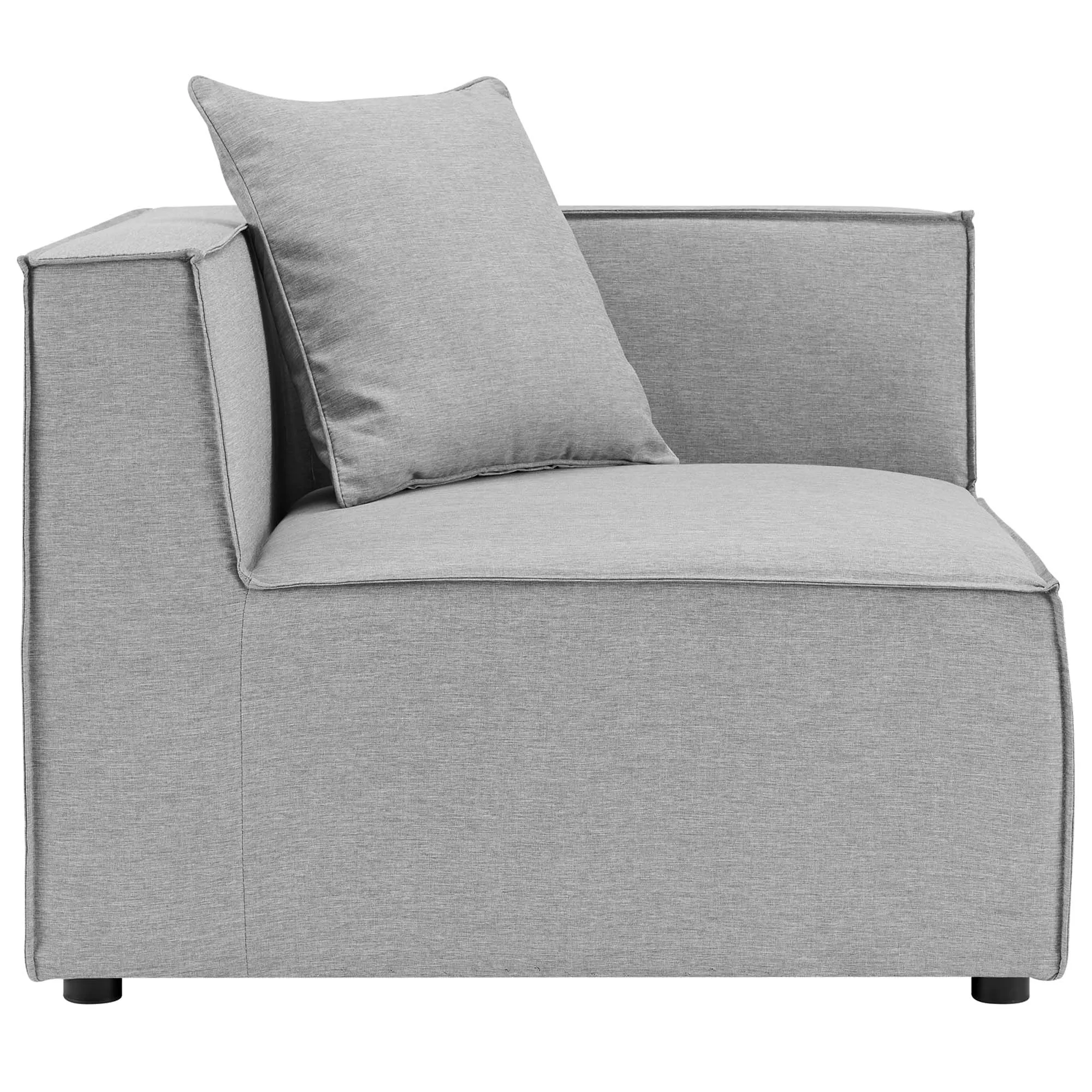 Saybrook Outdoor Patio Upholstered 2-Piece Sectional Sofa Loveseat by Modway