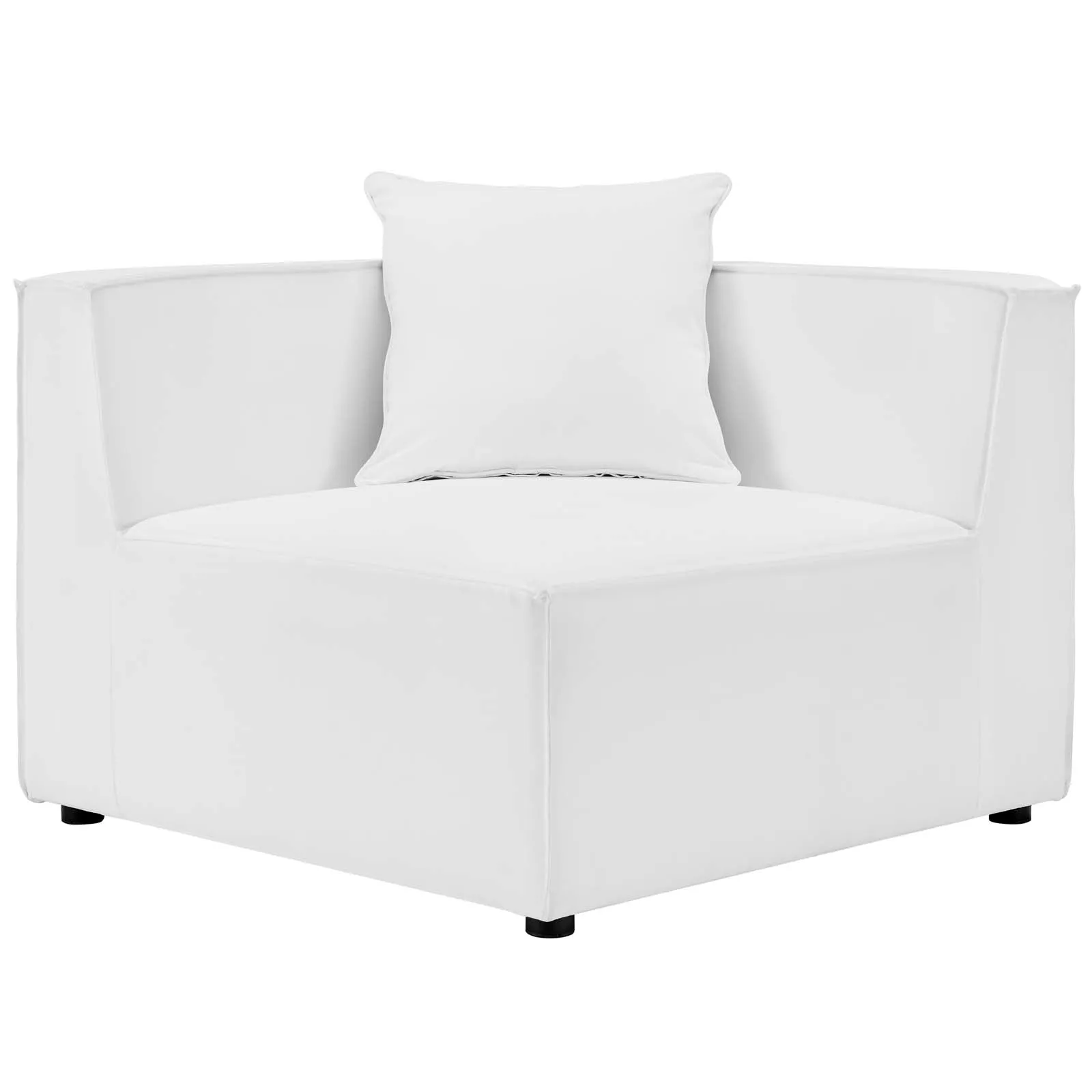 Saybrook Outdoor Patio Upholstered 6-Piece Sectional Sofa