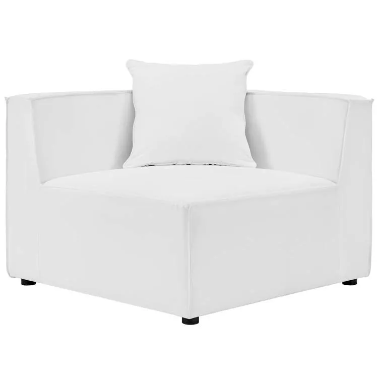 Saybrook Outdoor Patio Upholstered Four-Piece Sectional Sofa