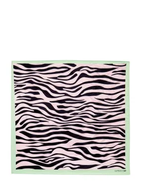 Sherbet Zebra Scarf