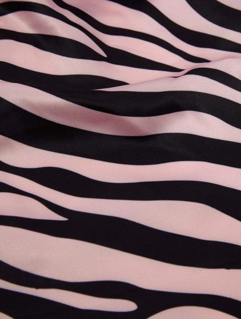 Sherbet Zebra Scarf