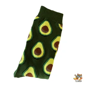 TikSocks|Fun Socks-Avacado Socks