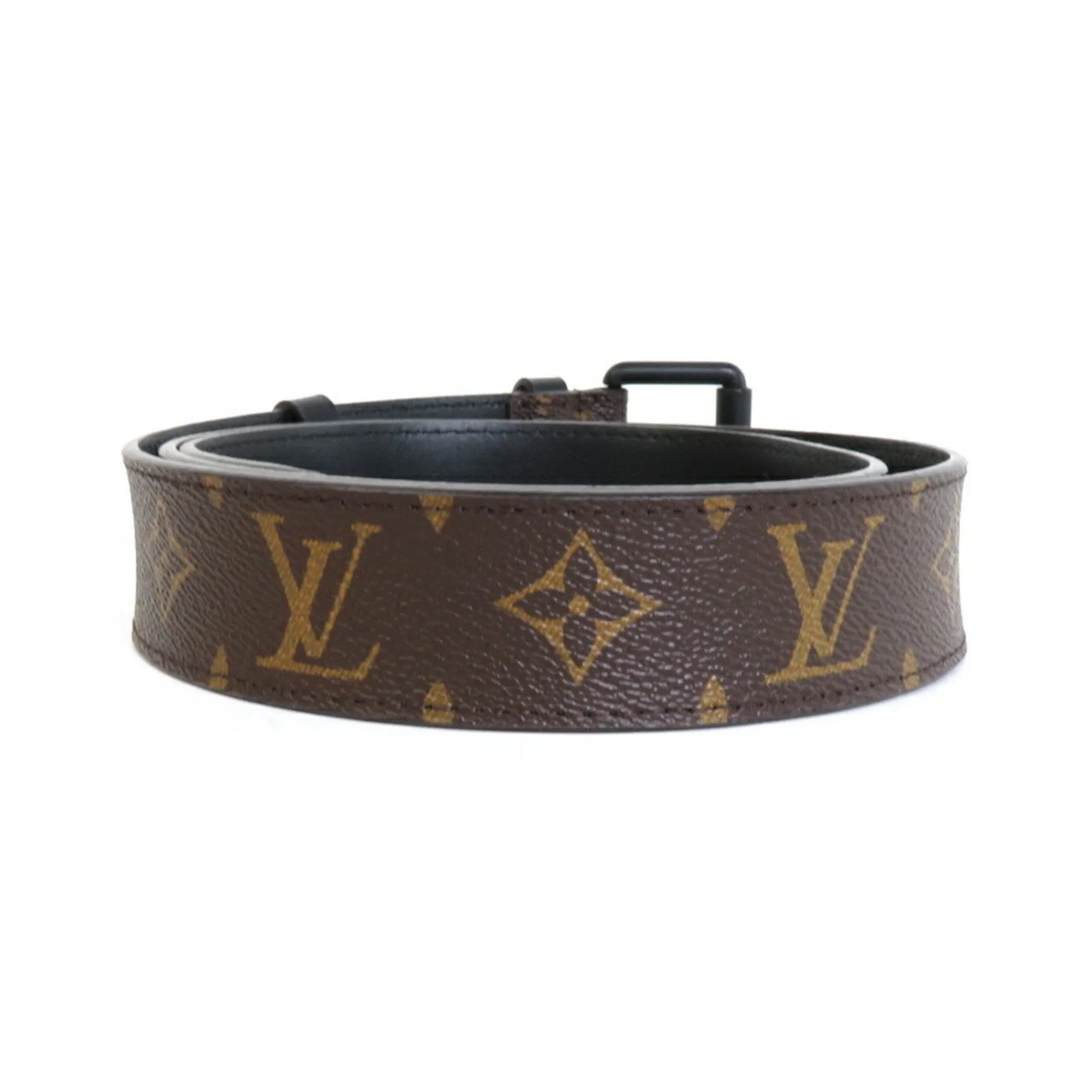 Trendy Inspired Louis Vuitton Belt Monogram Virgil Abloh Suntulle Signature 35mm Chain/monogram Solar Ray Brown X Orange Men's Mp228t