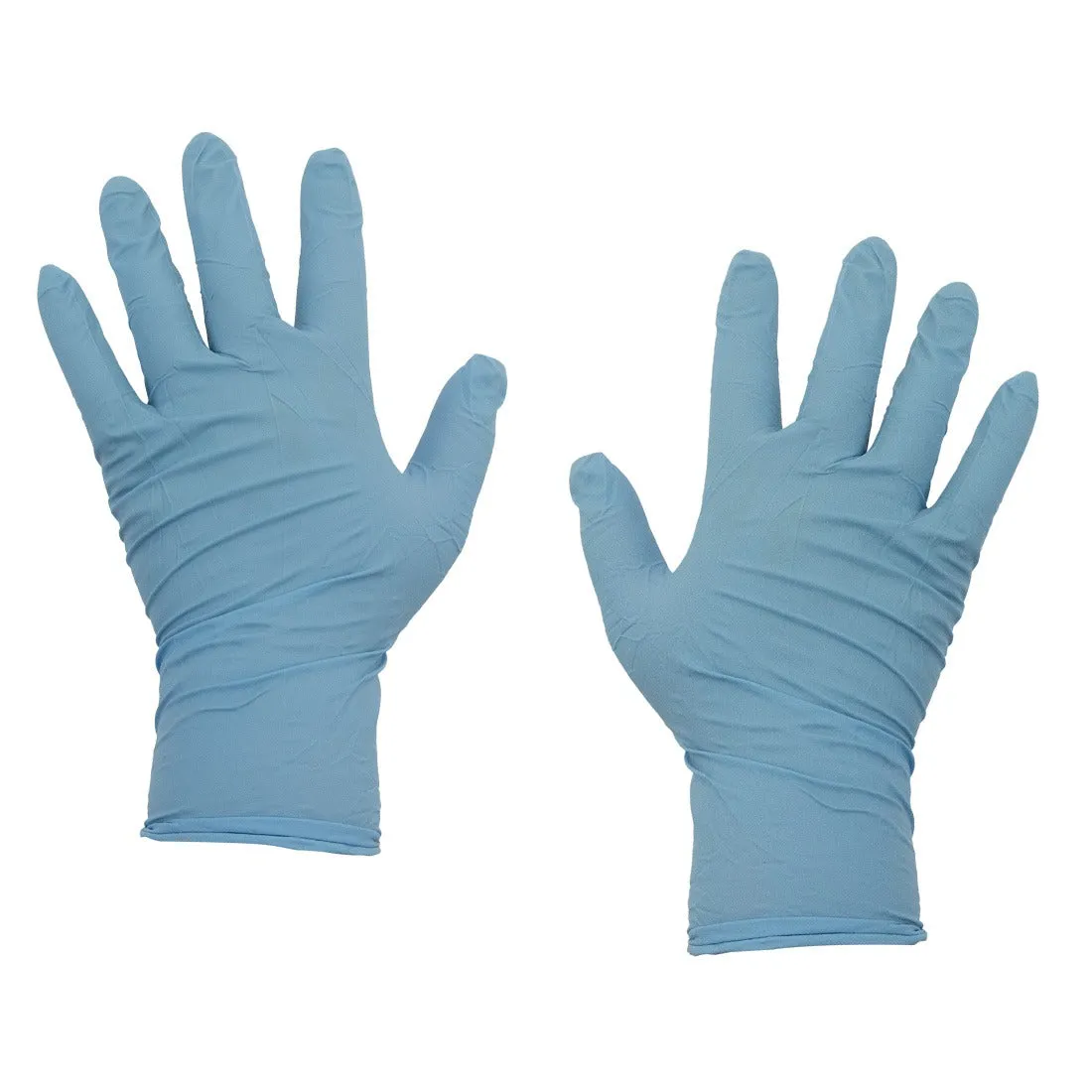 Tronex 9662 Light Blue Extra-Thick Nitrile Exam Glove - XL