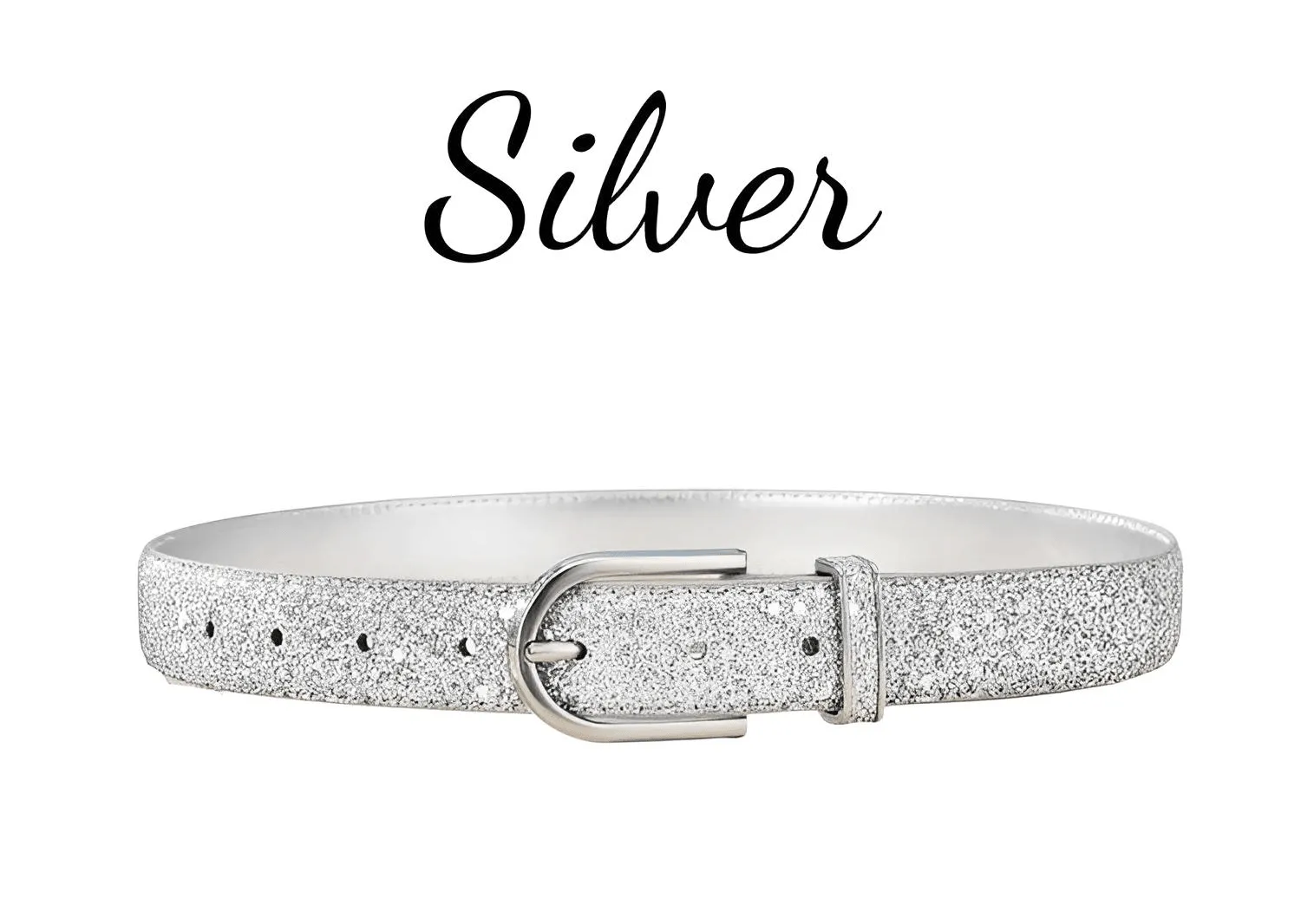 Women's High Fashion Glitter Belt