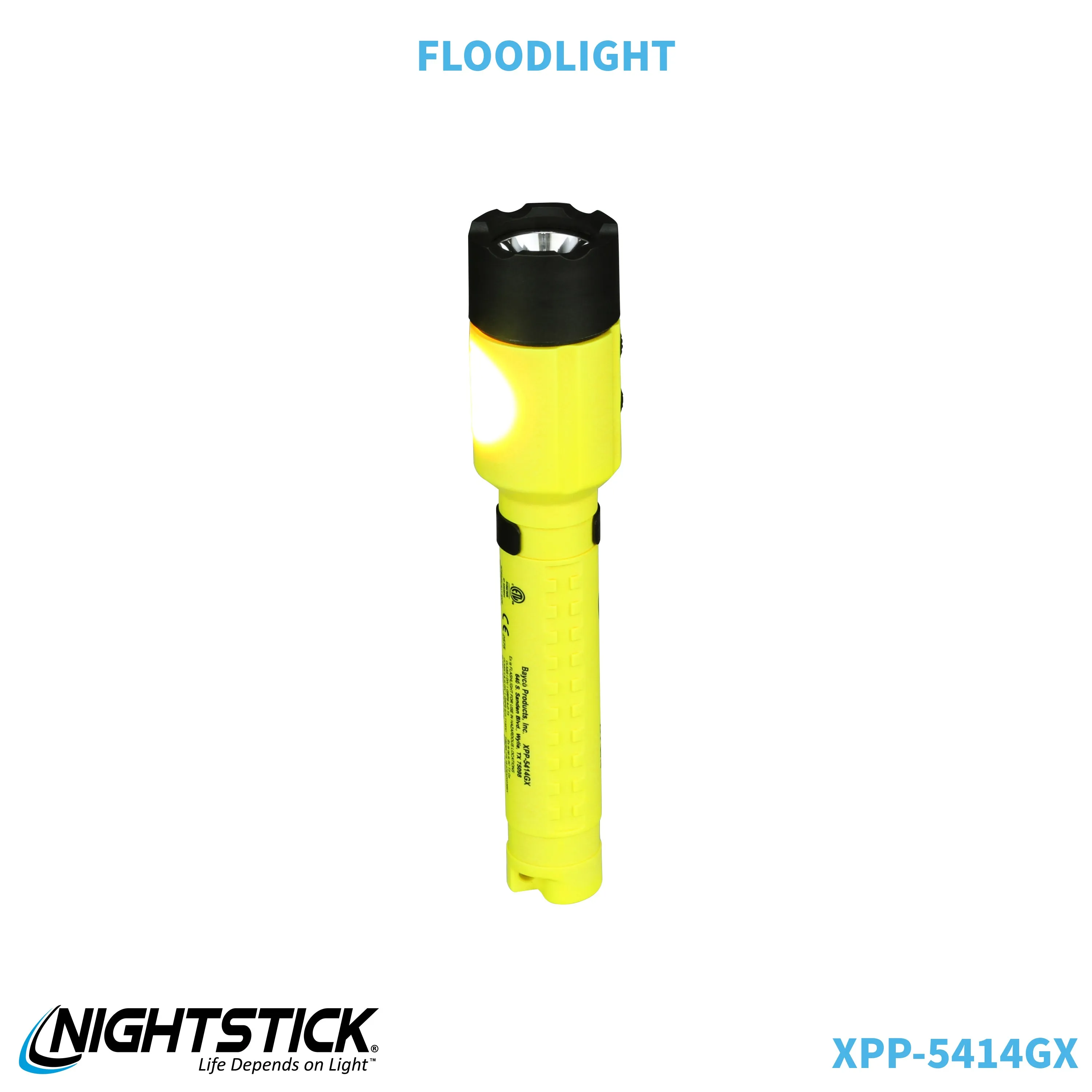 XPP-5414GX-K01: [Zone 0] IS Dual-Light Flashlight w/Tail Magnet & Kit