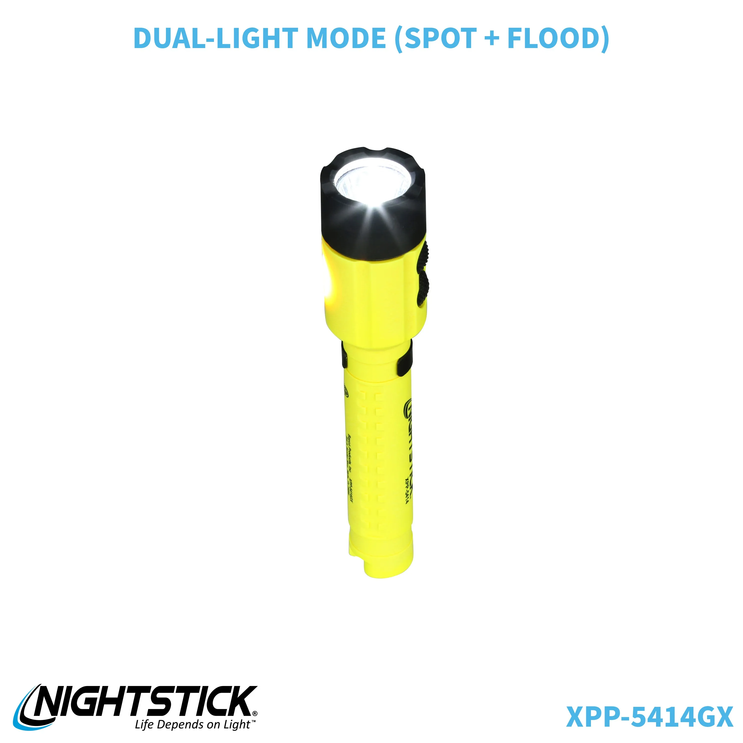 XPP-5414GX-K01: [Zone 0] IS Dual-Light Flashlight w/Tail Magnet & Kit