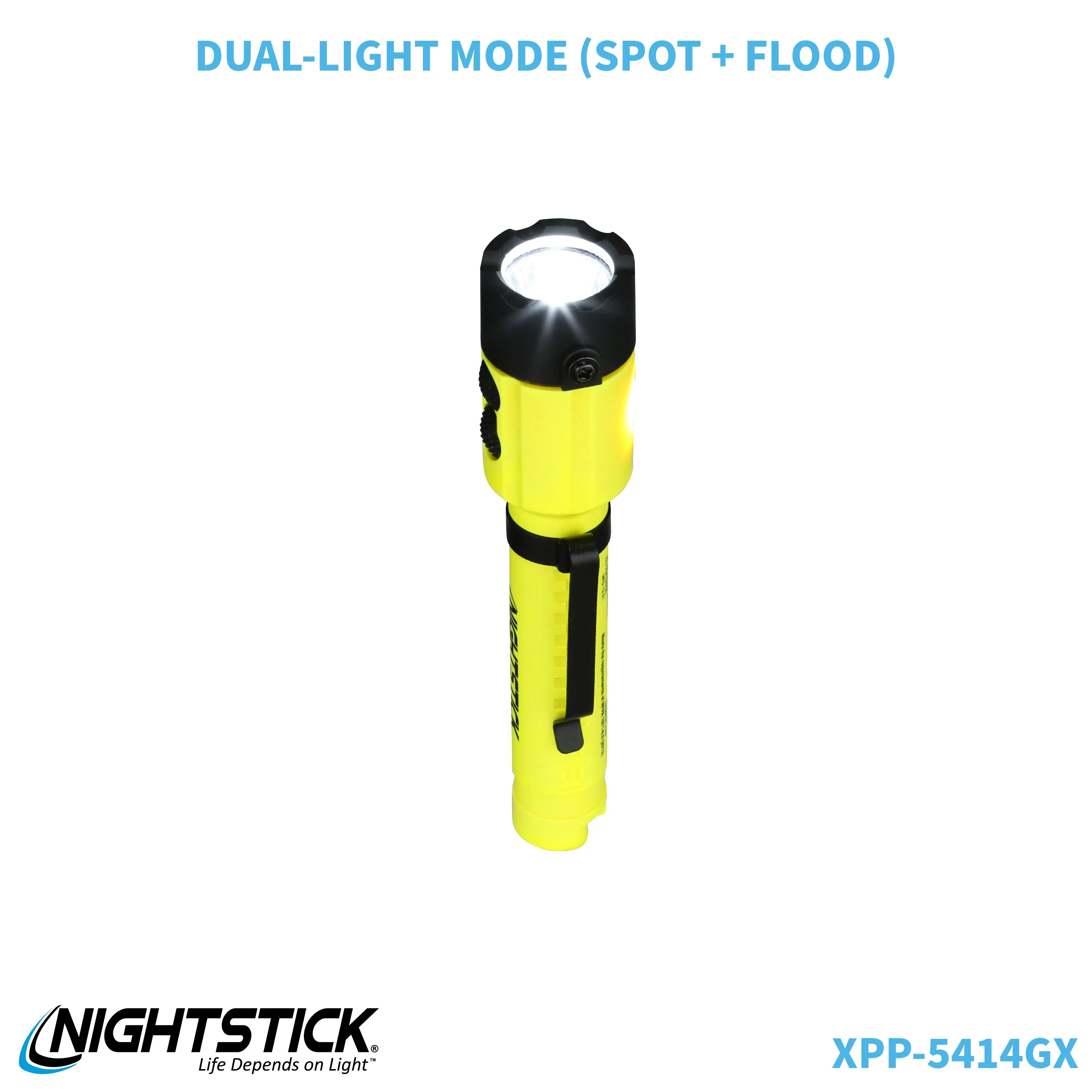 XPP-5414GX-K01: [Zone 0] IS Dual-Light Flashlight w/Tail Magnet & Kit