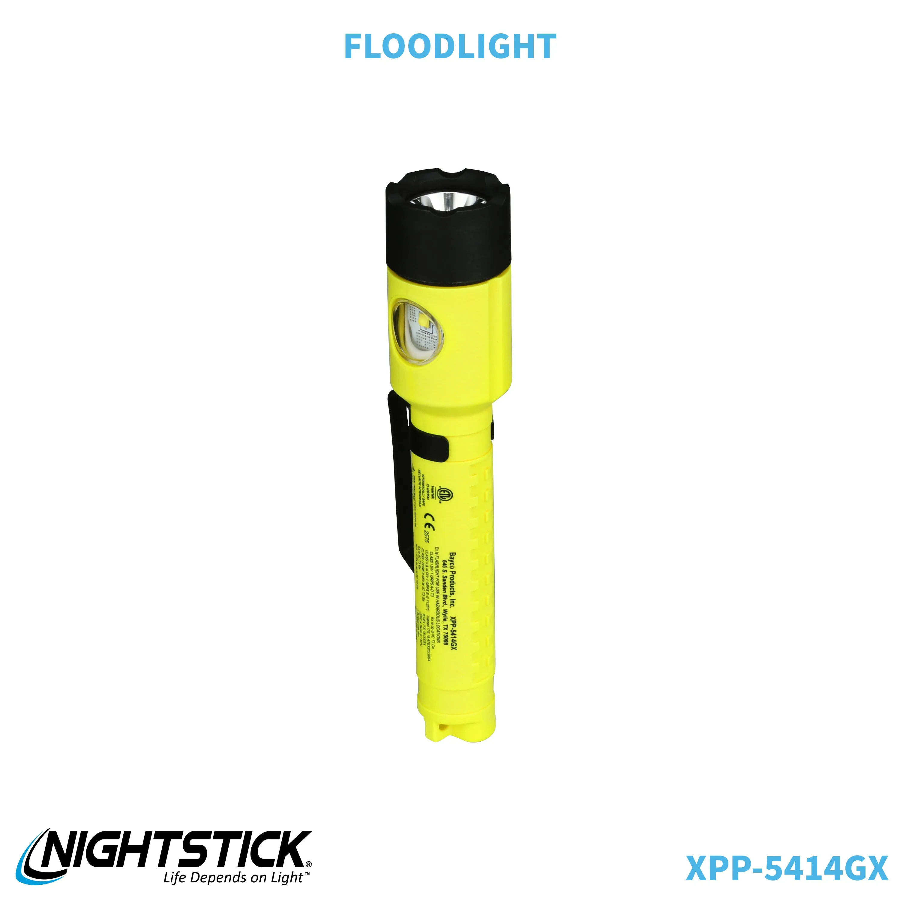 XPP-5414GX-K01: [Zone 0] IS Dual-Light Flashlight w/Tail Magnet & Kit